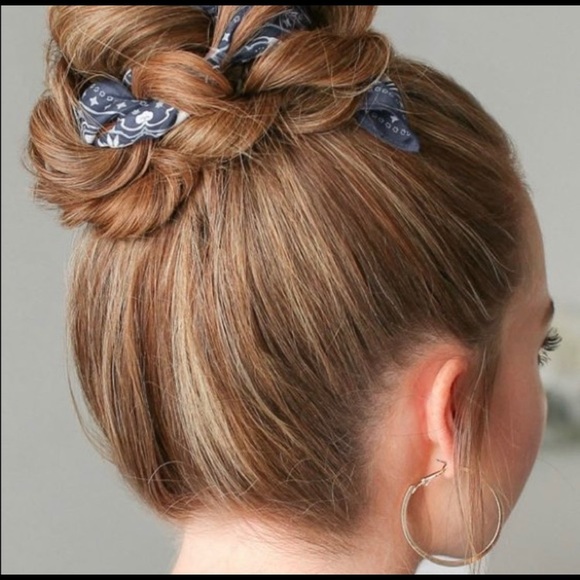 SEZANE FRANCE Scarf Bandana Handkerchief - Picture 3 of 10